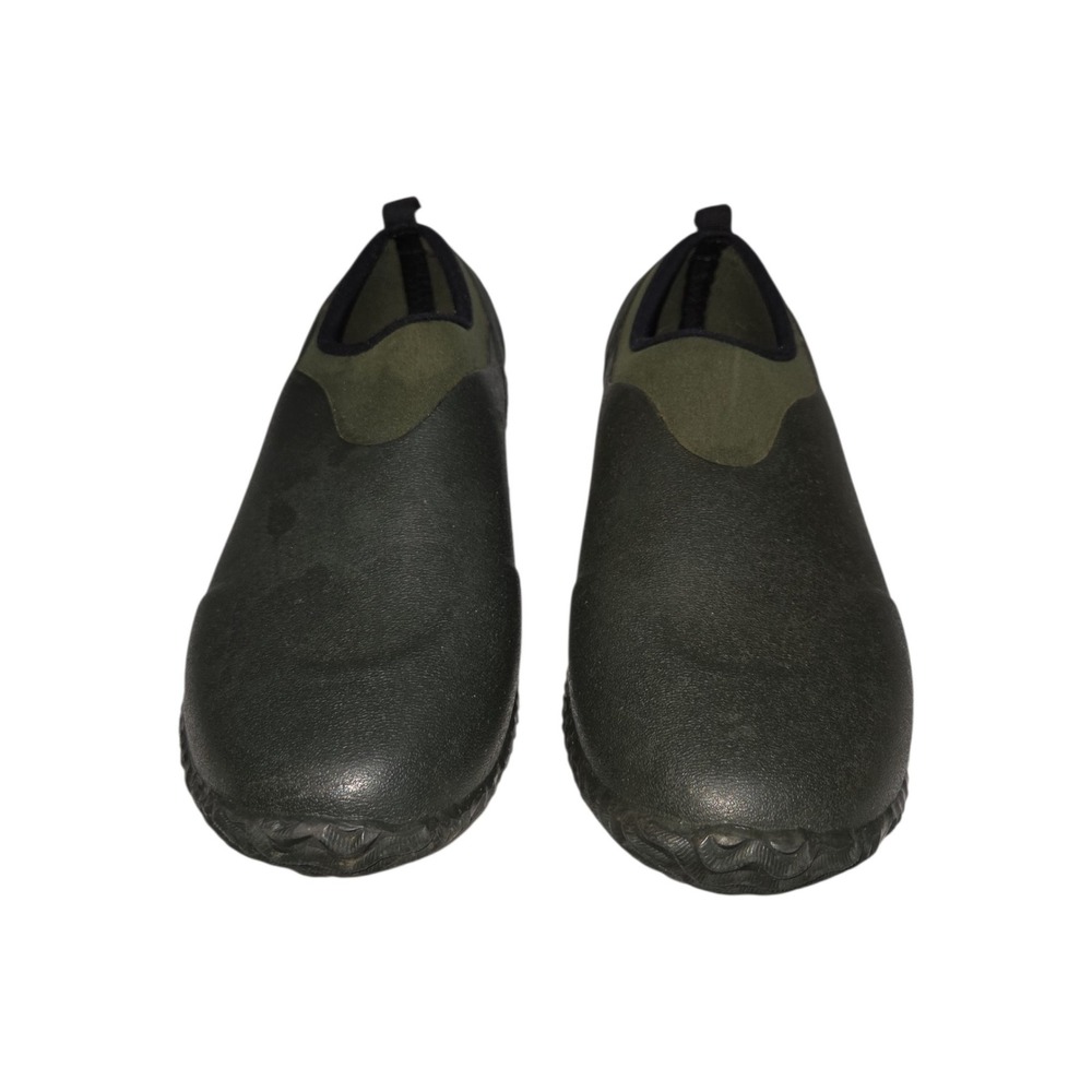 Habit FW1000 Green Black Rubber Garden Shoes Slip On Waterproof Mens 9 Womens 11